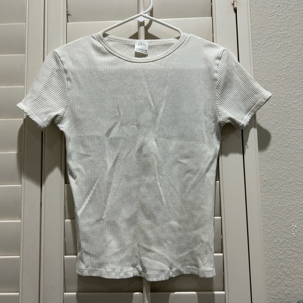 Zara white shirt